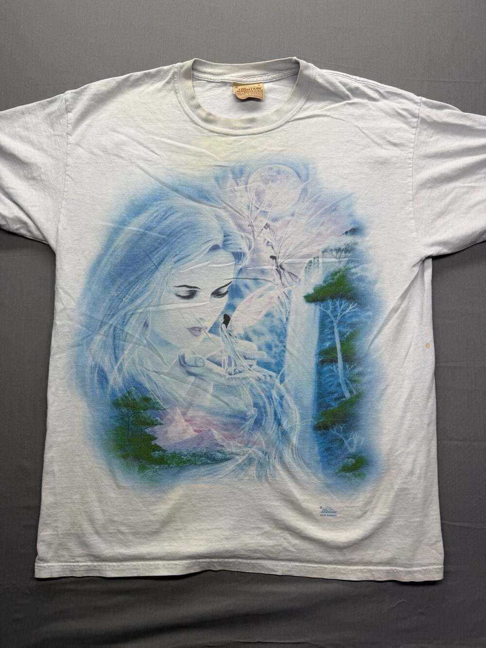 The Mountain 2003 The Mountain Fairy Magic All Over Graphic Tee